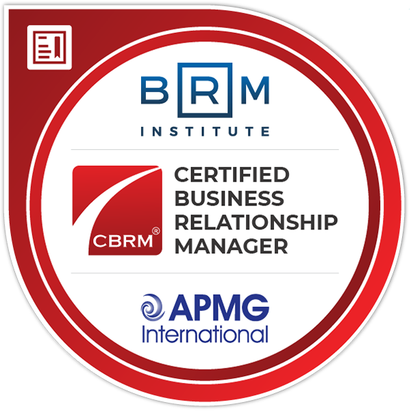 Certified Business Relationship Manager badge, APMG International
