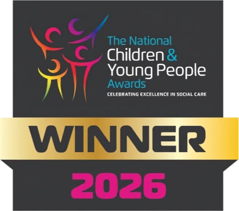 The National Children and Young People Awards 2026 Winner badge