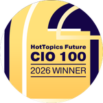 HotTopics Future CIO 100 2026 Winner badge