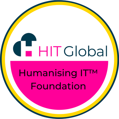 Humanising IT Foundation badge, HIT Global