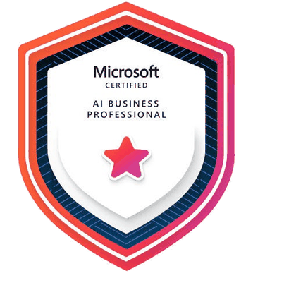 Microsoft Certified AI Business Professional badge