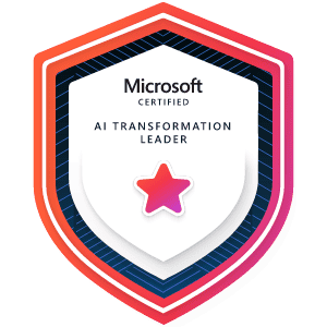 Microsoft Certified AI Transformation Leader badge